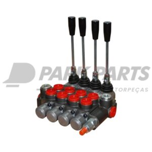 Comando Hidraulico 40L monobloco 4 alavancas