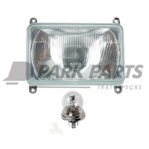 Farol Grade Retangular C/Lâmpada (3410451)