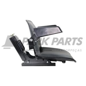 Banco Retro Concha com Trilho e Apoio BR (E96138)