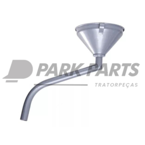 Funil Aço C/ 2 Curvas P/Mercedes Turbo (FK-230-2C-MT)