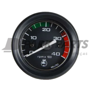 Indicador Conta Giro 0-4000RPM 12/24V 60MM (W41128P)