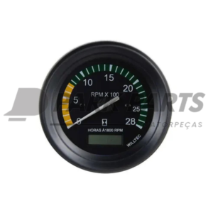 Indicador Conta Giro 0-2800RPM 12/24V 90MM (037749T1)